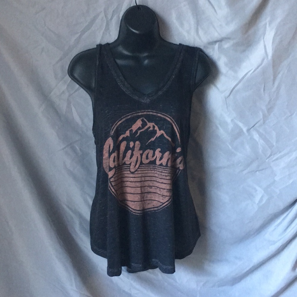 Vintage look California soft lounge wear tank